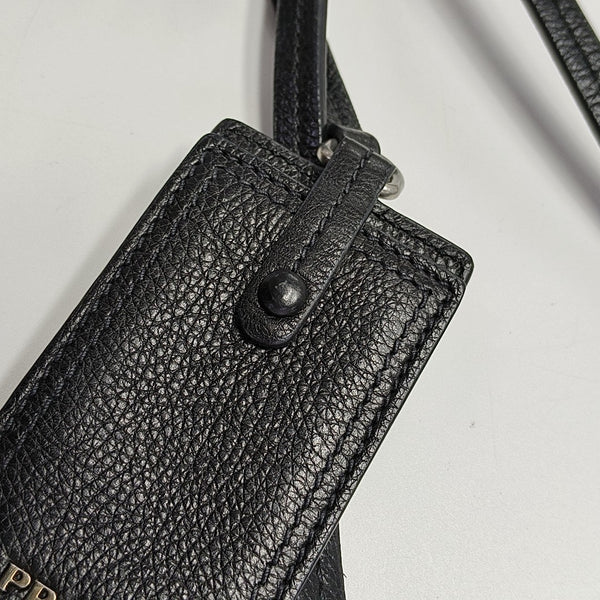 Etiquette Calfskin Black