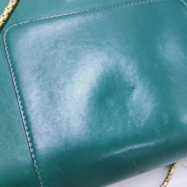 SERPENTI FOREVER Medium Calfskin Green