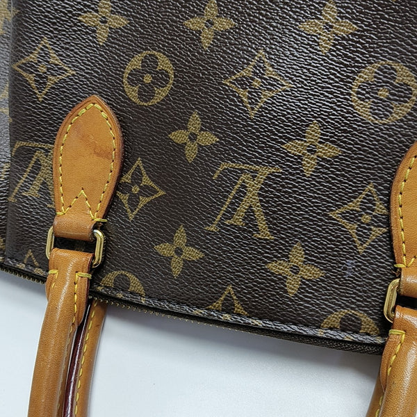 TURENNE Monogram Coated Canvas Brown