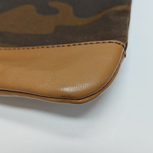 Calfskin Top Handle Bag Brown