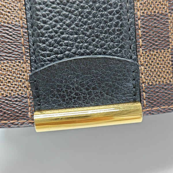 WIGHT Damier Ebene Coated Canvas Brown