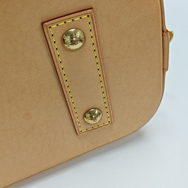 ALMA BB Monogram Coated Canvas Brown