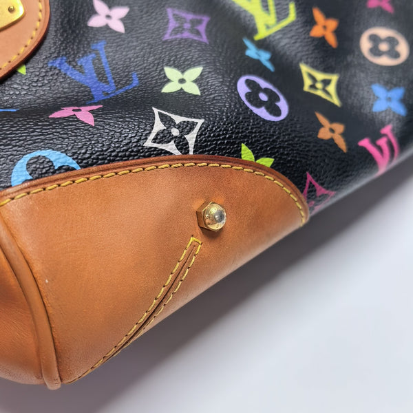 LV × TM CLAUDIA Monogram Coated Canvas Black