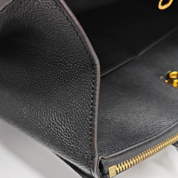 CITY STEAMER MM Calfskin Black