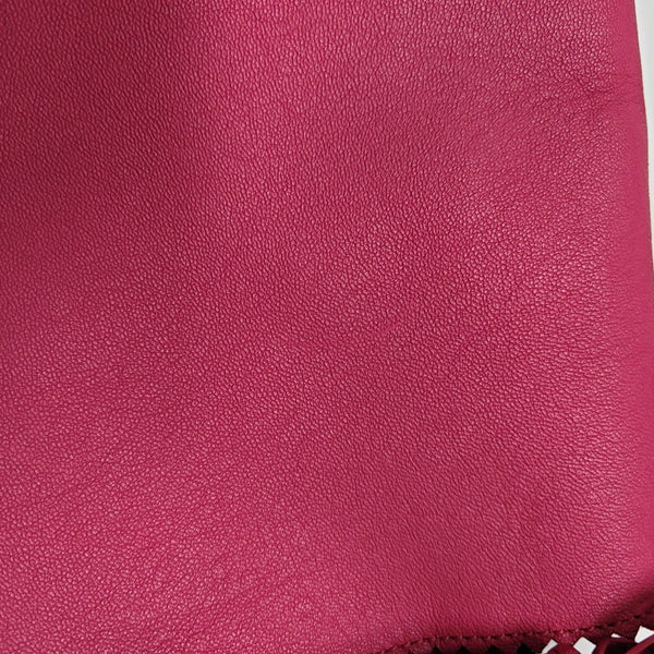 Calfskin Shoulder Bag Red