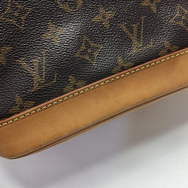 NOÉ MM Monogram Coated Canvas Brown