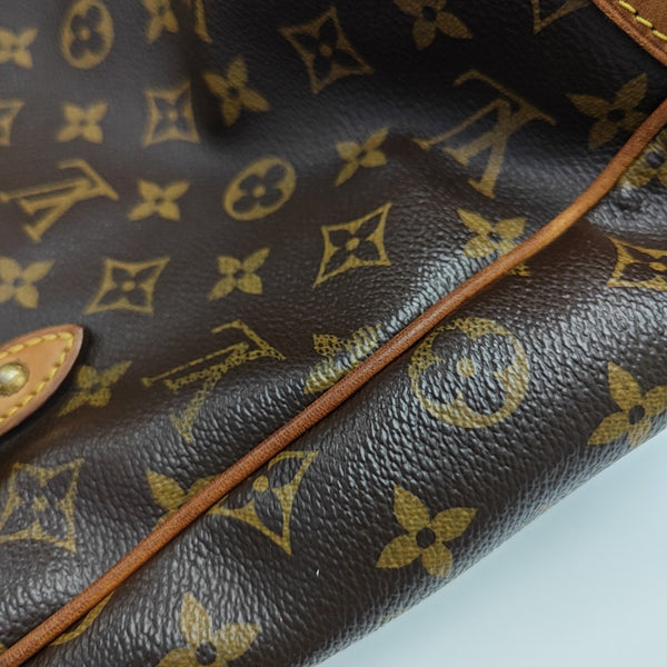 ESTRELA MM Monogram Coated Canvas Brown