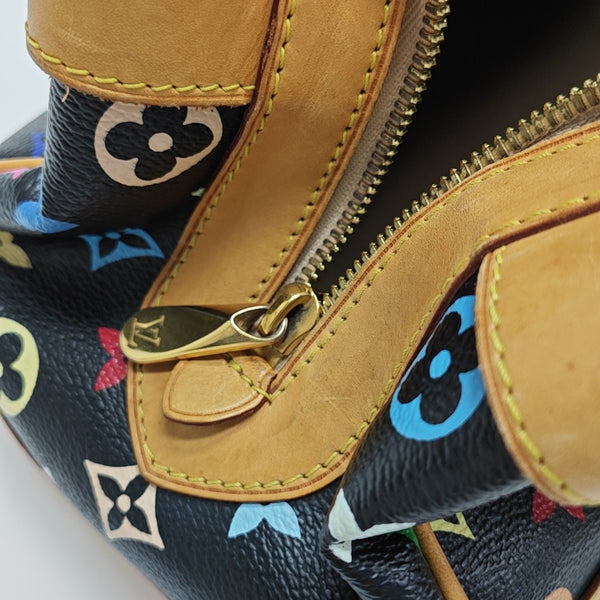 LV × TM CLAUDIA Monogram Coated Canvas Black