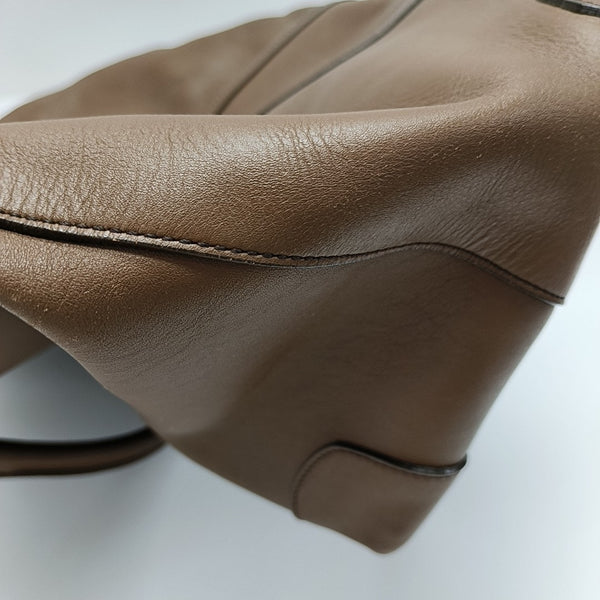 Calfskin Tote Bag Brown
