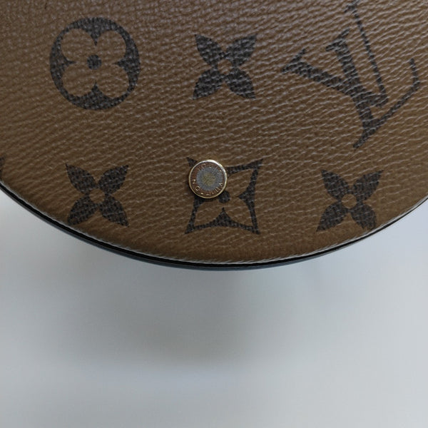 CANNES PM Monogram Coated Canvas Brown