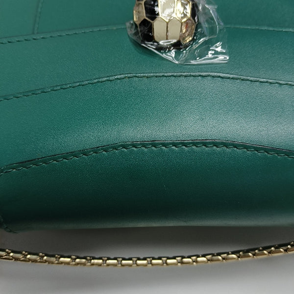 SERPENTI FOREVER Medium Calfskin Green