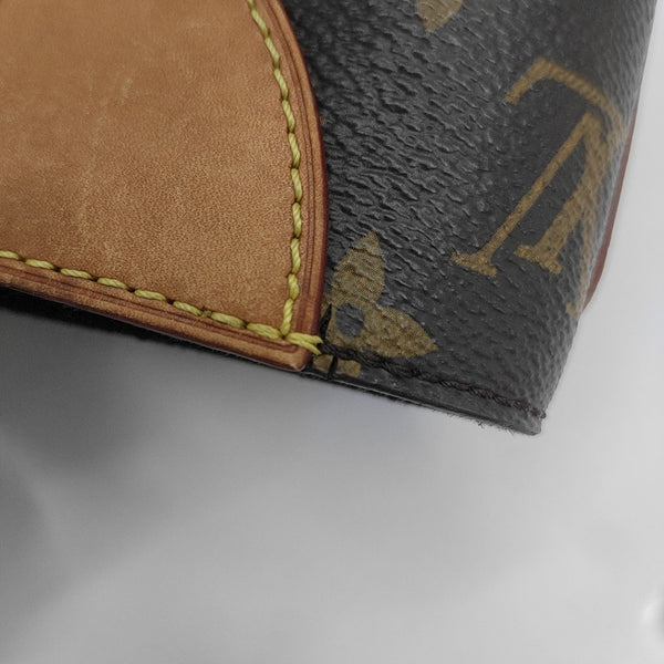 DUFFLE Monogram Coated Canvas Brown