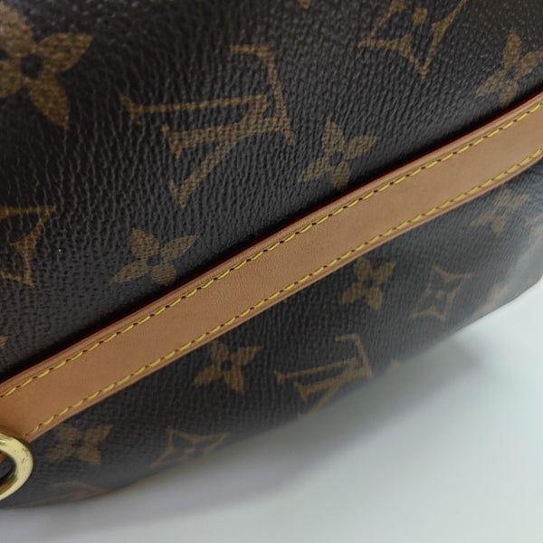 SPEEDY 30 Monogram Coated Canvas Brown