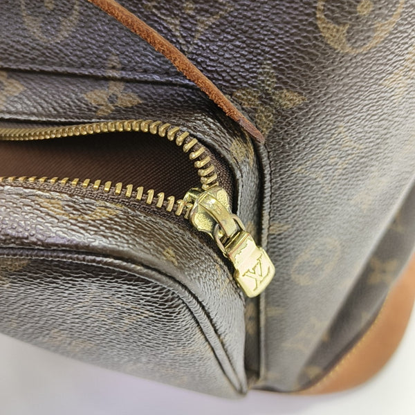 MONTSOURIS GM Monogram Coated Canvas Brown