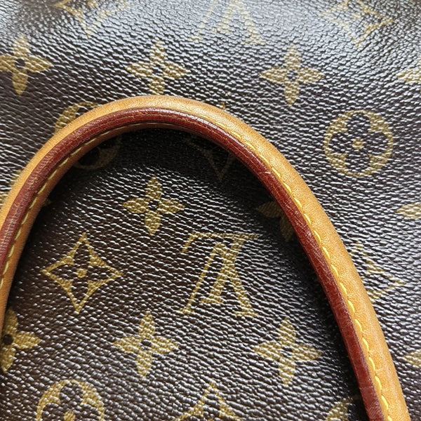TURENNE Monogram Coated Canvas Brown