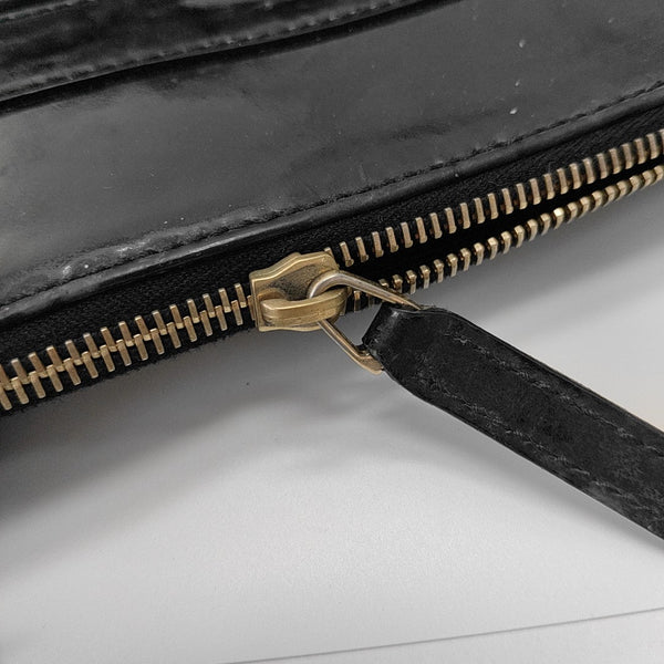 Abbey Patent Leather Black