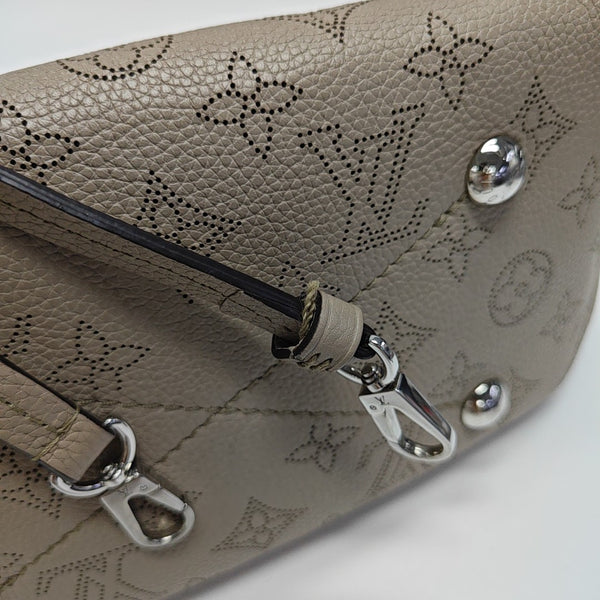 BELLA Monogram Calfskin Gray