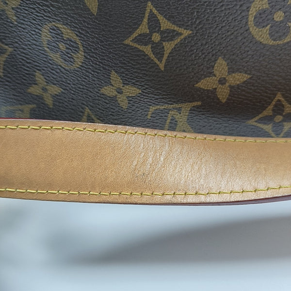 SIDE TRUNK MM Monogram Coated Canvas Brown