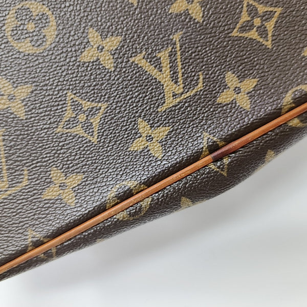 PALERMO PM Monogram Coated Canvas Brown