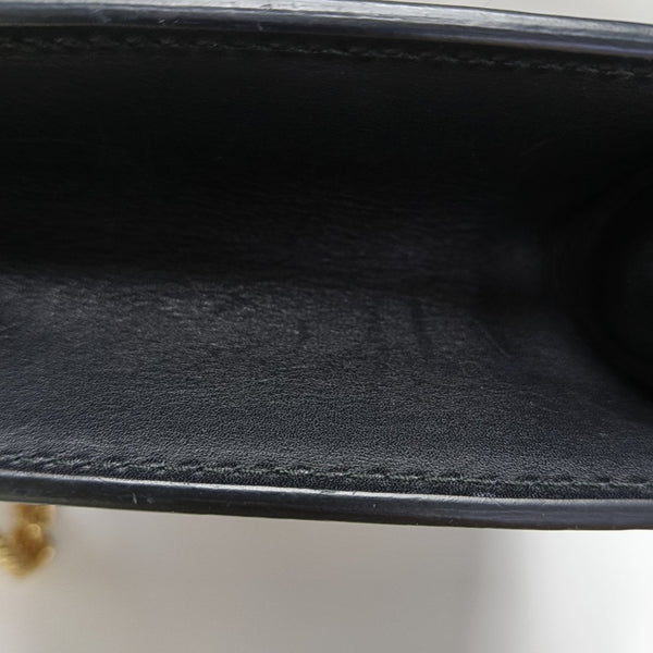 Sylvie Mini Calfskin Black