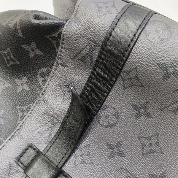 CHRISTOPHER Monogram Coated Canvas Gray