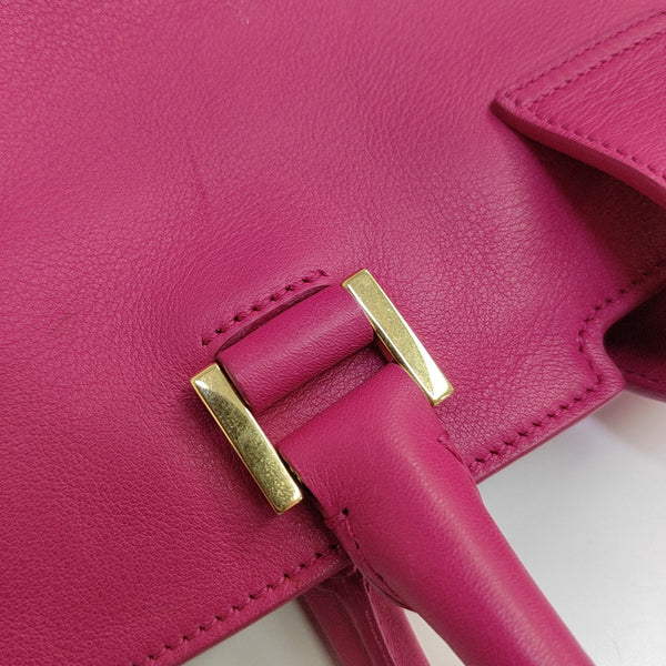 CHYC Y LIGNE Medium Calfskin Red