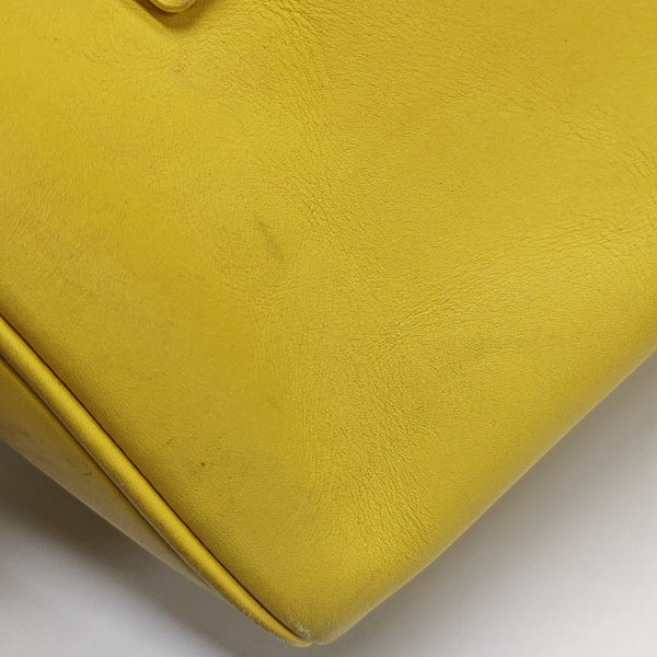 DUFFLE Calfskin Yellow