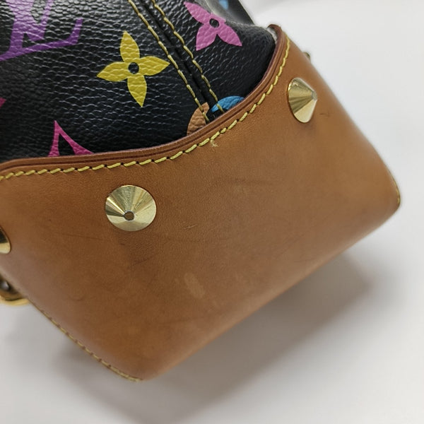 LV × TM JUDY Monogram Coated Canvas Black
