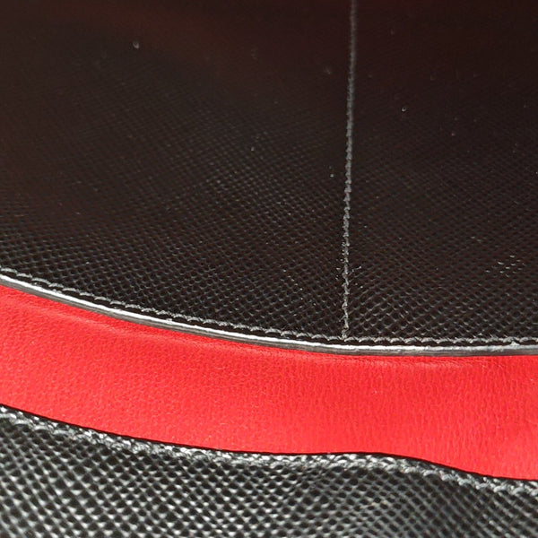 Twin Saffiano Calfskin Black
