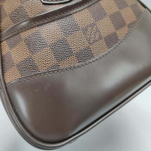 BERKELEY Damier Ebene Coated Canvas Brown