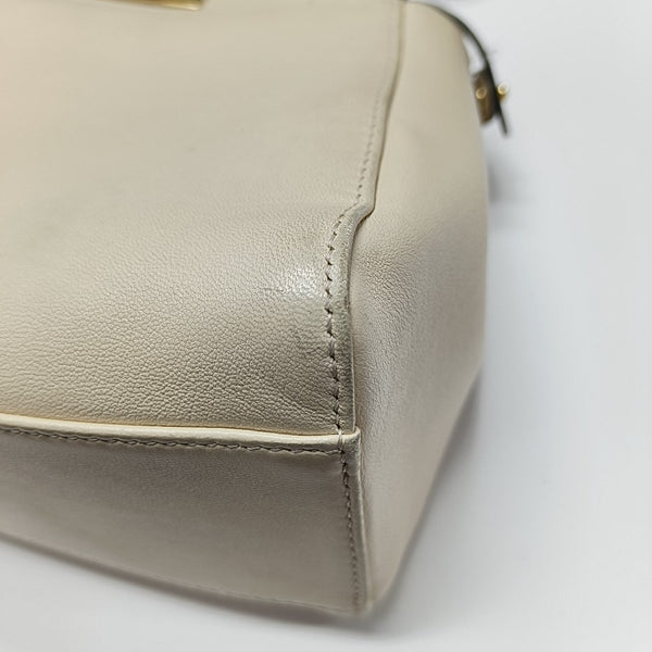 Peekaboo Mini Calfskin White