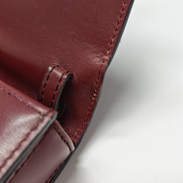 Calfskin Shoulder Bag Red