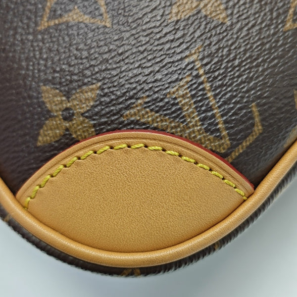 DIANE Monogram Coated Canvas Brown