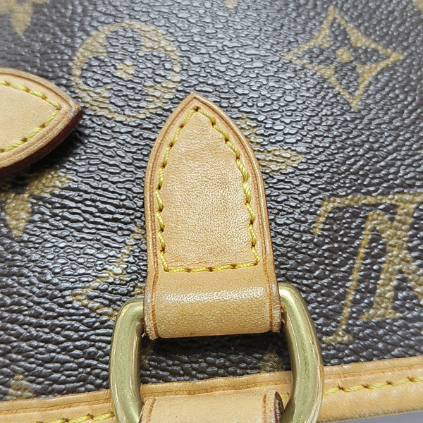 BATIGNOLLES MM Monogram Coated Canvas Brown