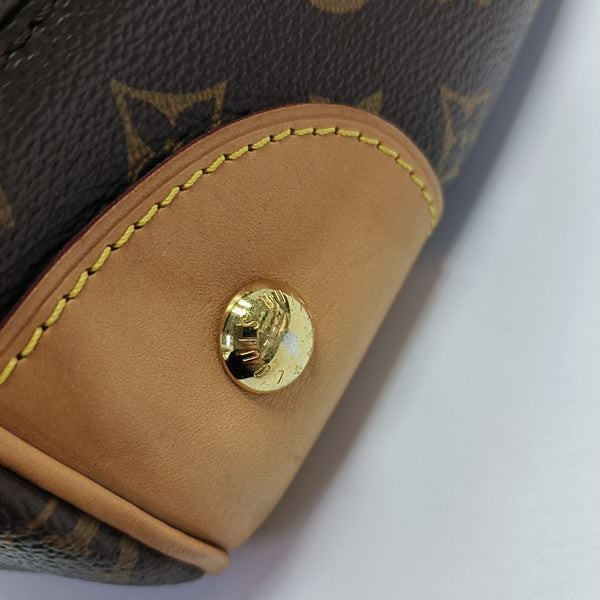 RETIRO NM Monogram Coated Canvas Brown