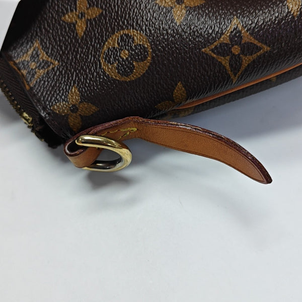 BOETIE PM Monogram Coated Canvas Brown