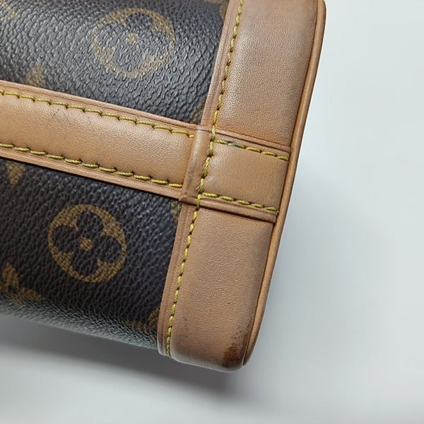 NOÉ Nano Monogram Coated Canvas Brown
