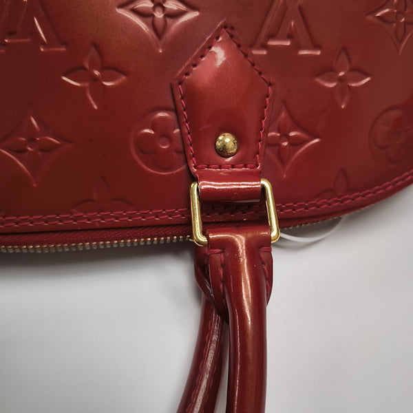 ALMA GM Monogram Calfskin Red