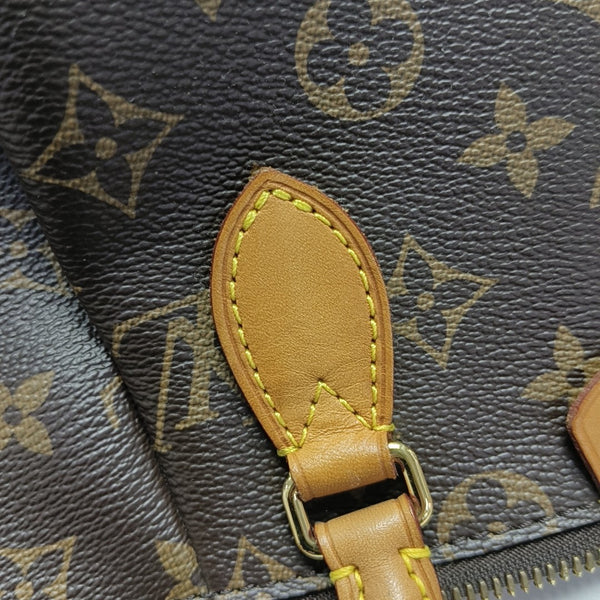 TURENNE Monogram Coated Canvas Brown