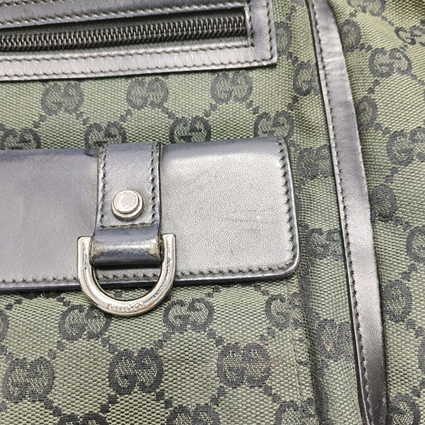 GG Imprime Monogram Canvas Green