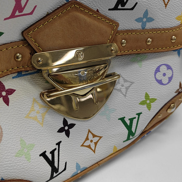 LV × TM RITA Monogram Coated Canvas White