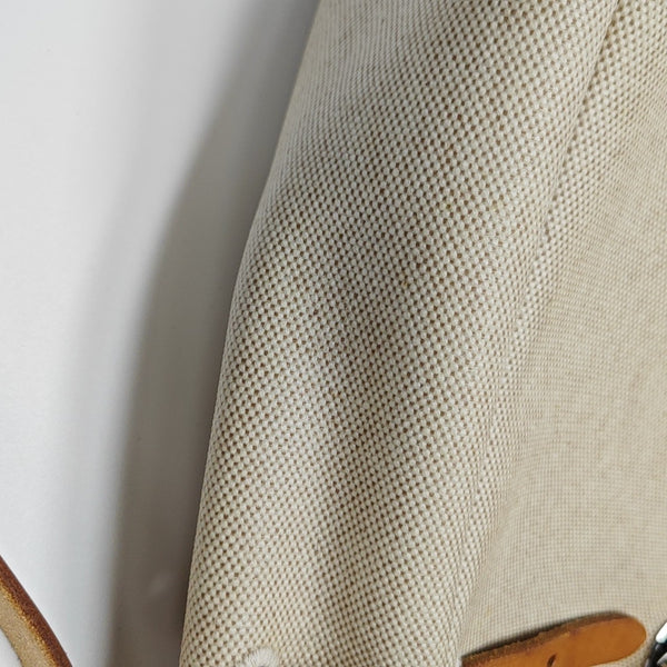 Herbag 31 Coated Canvas White