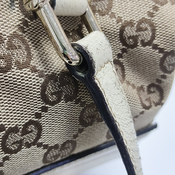 Monogram Canvas Tote Bag Brown