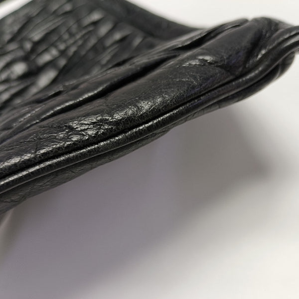Matelassé Quilted Calfskin Black
