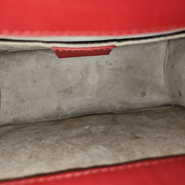 Sylvie Mini Calfskin Red