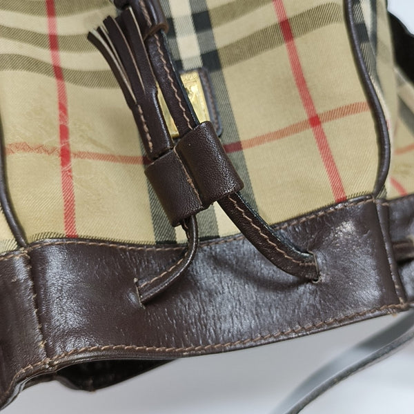 Canvas Shoulder Bag Brown