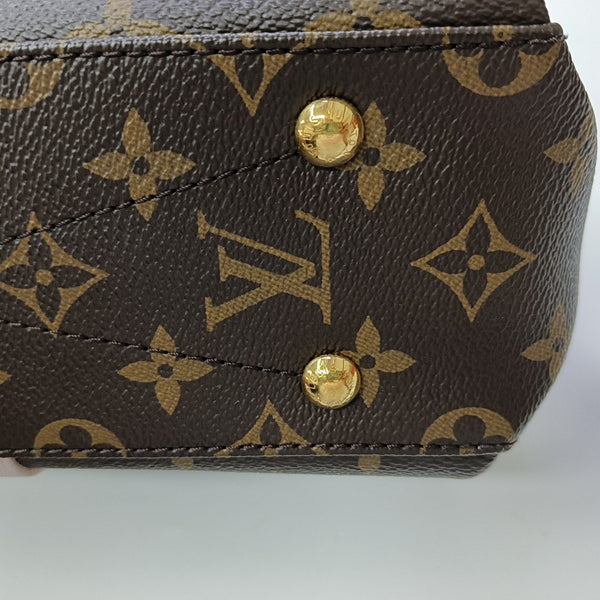 GEORGES BB Monogram Coated Canvas Brown