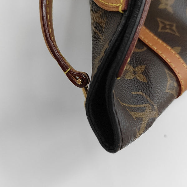 DUFFLE Monogram Coated Canvas Brown
