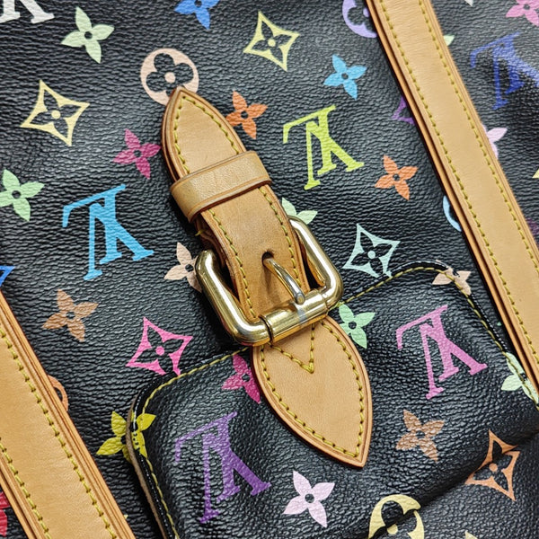LV × TM AURELIA Monogram Coated Canvas Black