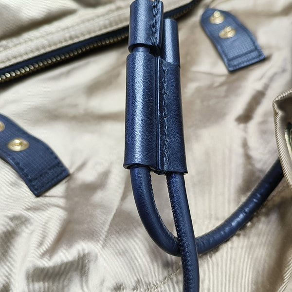 The Rucksack Medium Nylon Gold
